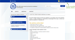 Desktop Screenshot of onceu.dashofer.hr